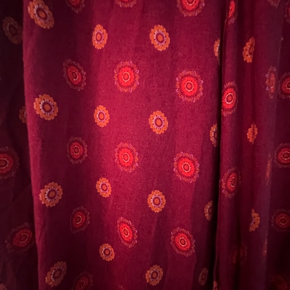 Flowy Patterned Boho Pant - Picture 5 of 5